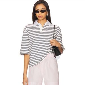 Maude Club Striped Top